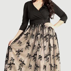 Plus size 18 women's evening gown